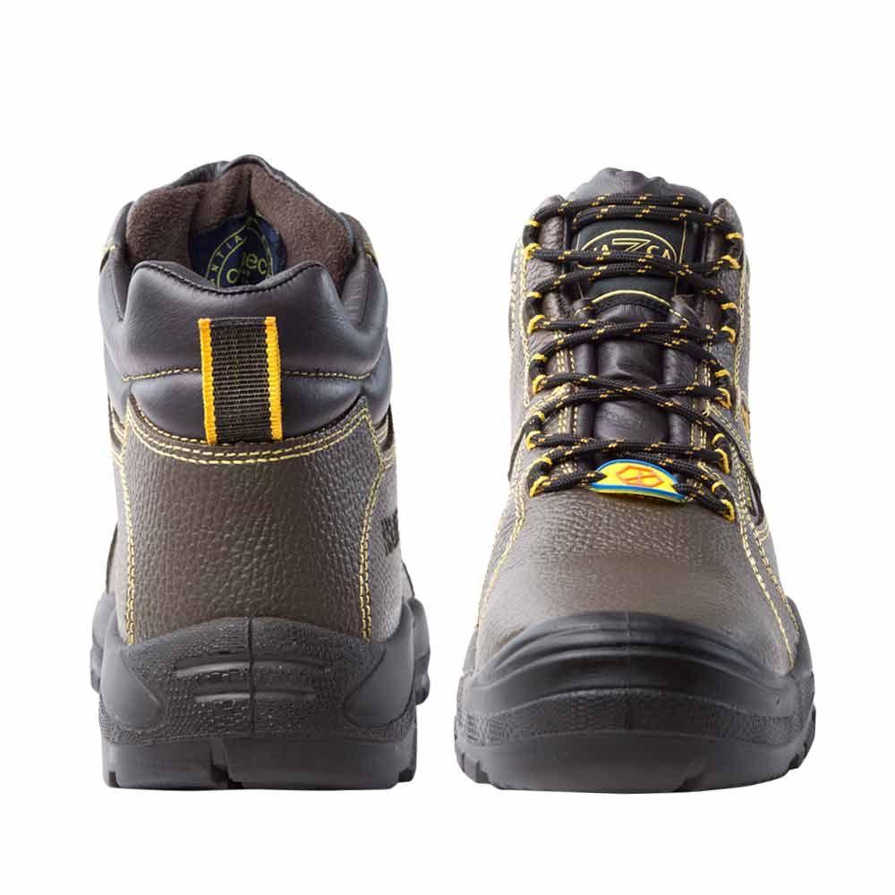 ZAPATO SEGURIDAD NAZCA BOTIN PALIO CAFÉ PU NU 410-2