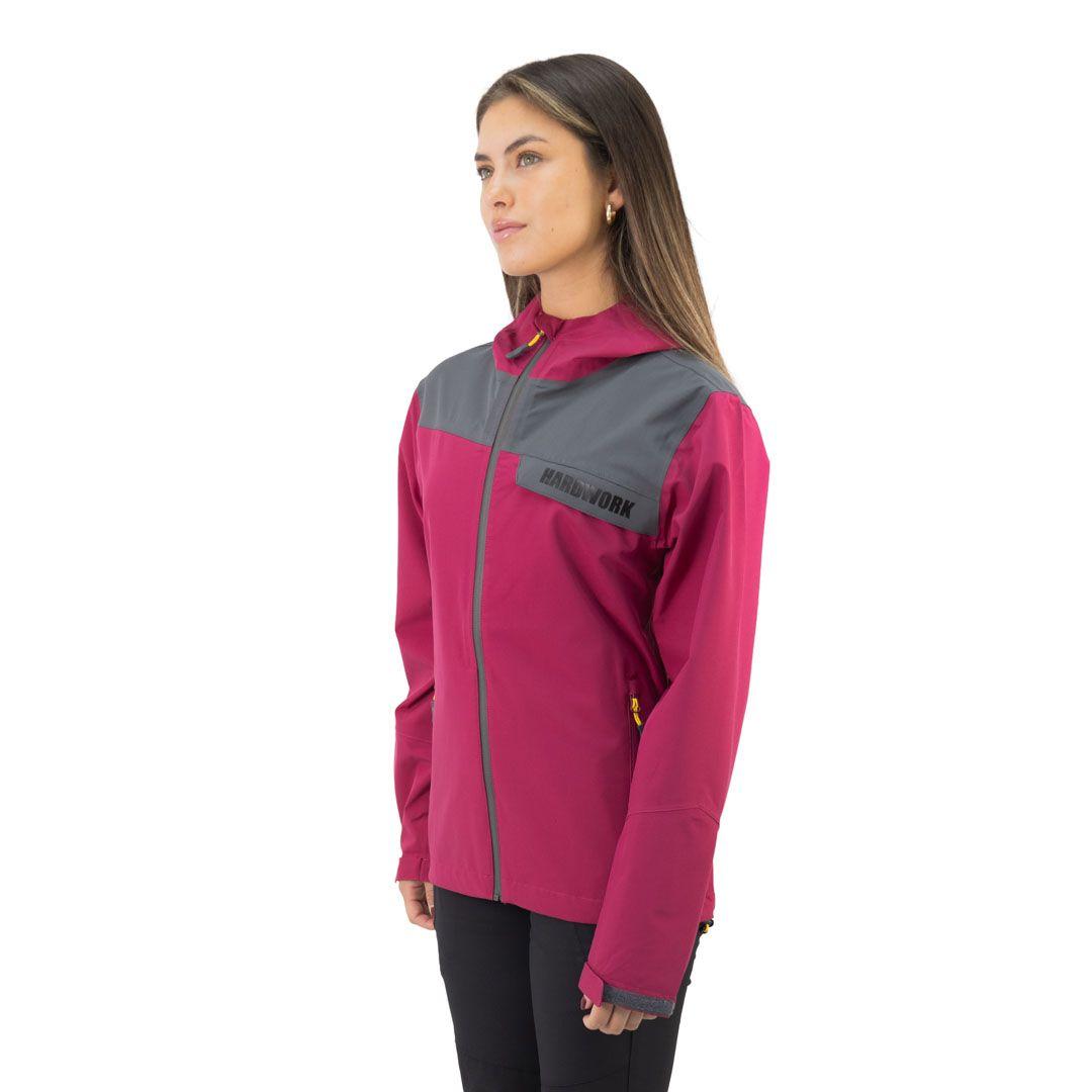 Hardshell Hw Norway Mujer Burdeo-2