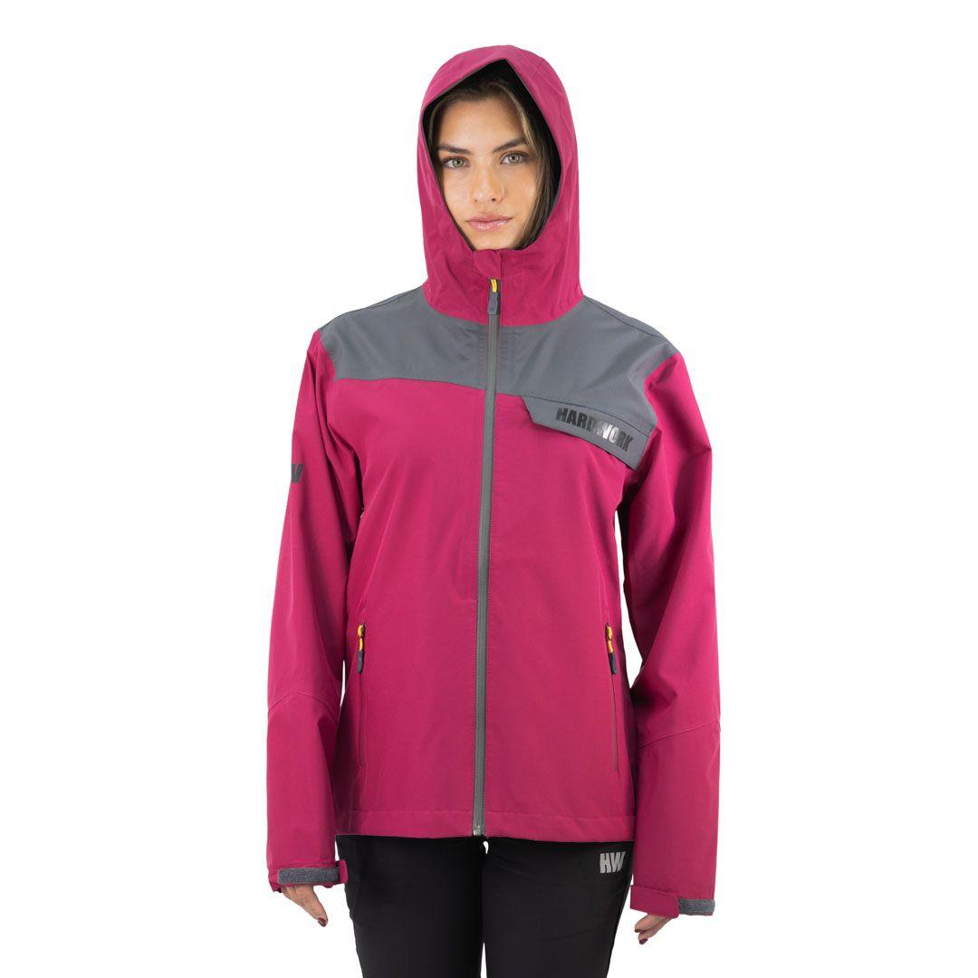 Hardshell Hw Norway Mujer Burdeo-5