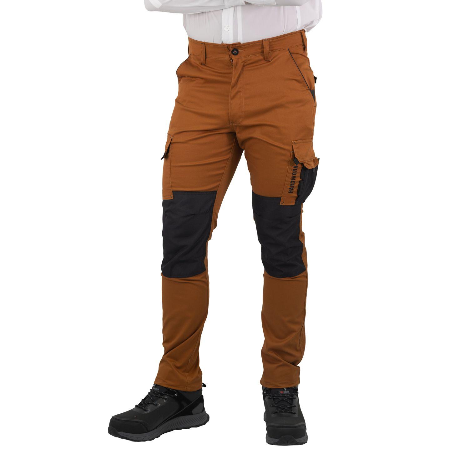 Pantalón Cargo HW Dakota Spandex Camel-2