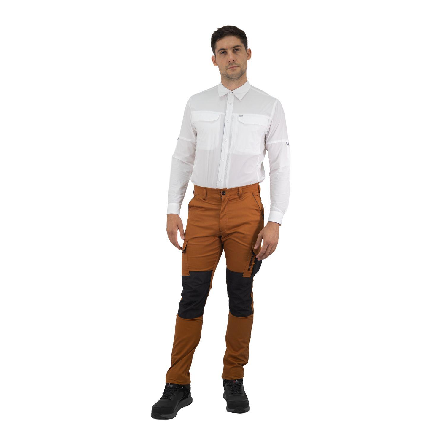 Pantalón Cargo HW Dakota Spandex Camel-4