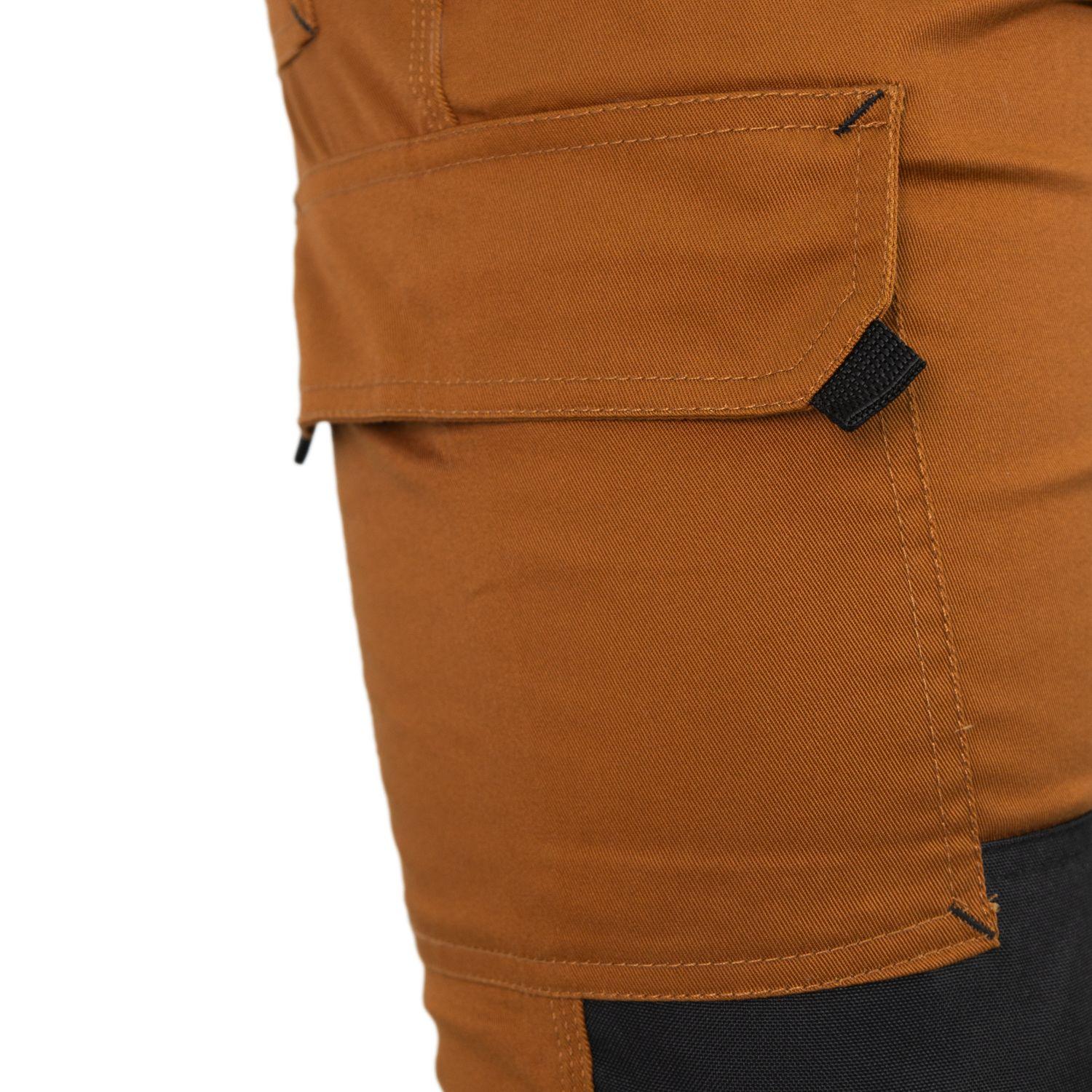 Pantalón Cargo HW Dakota Spandex Camel-6