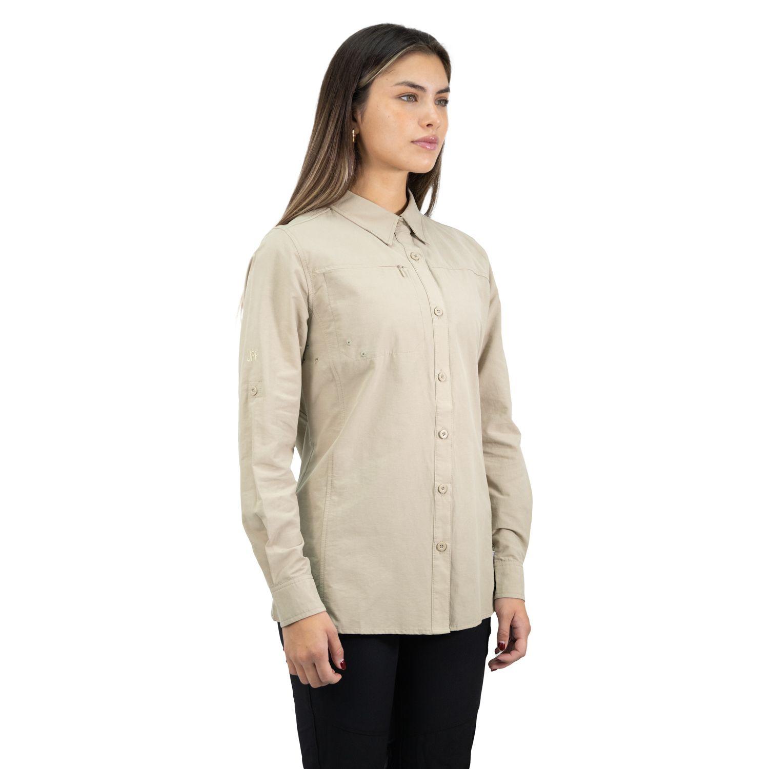 Camisa HW Duck Dry Mujer Beige-1