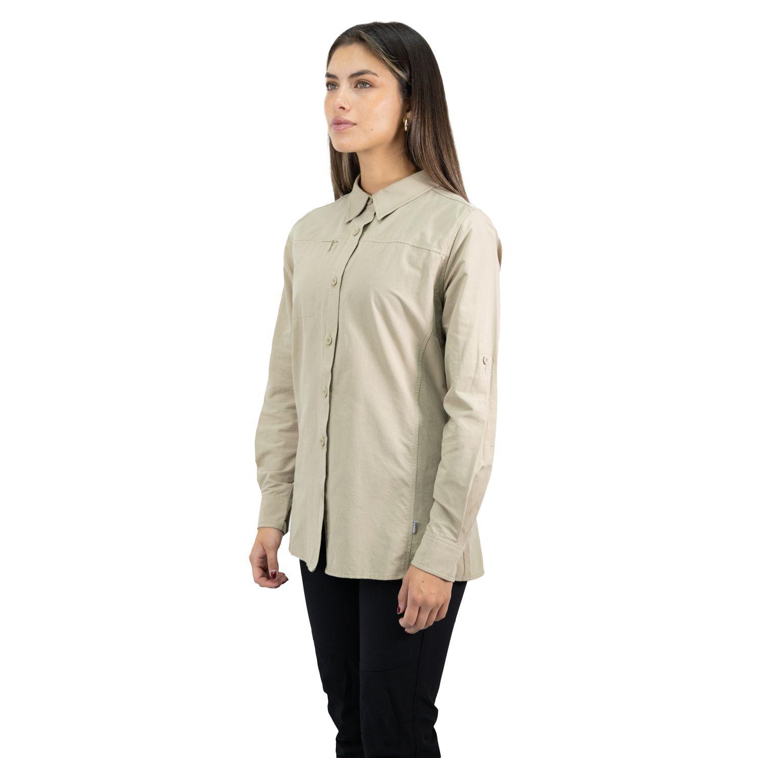 Camisa HW Duck Dry Mujer Beige-2