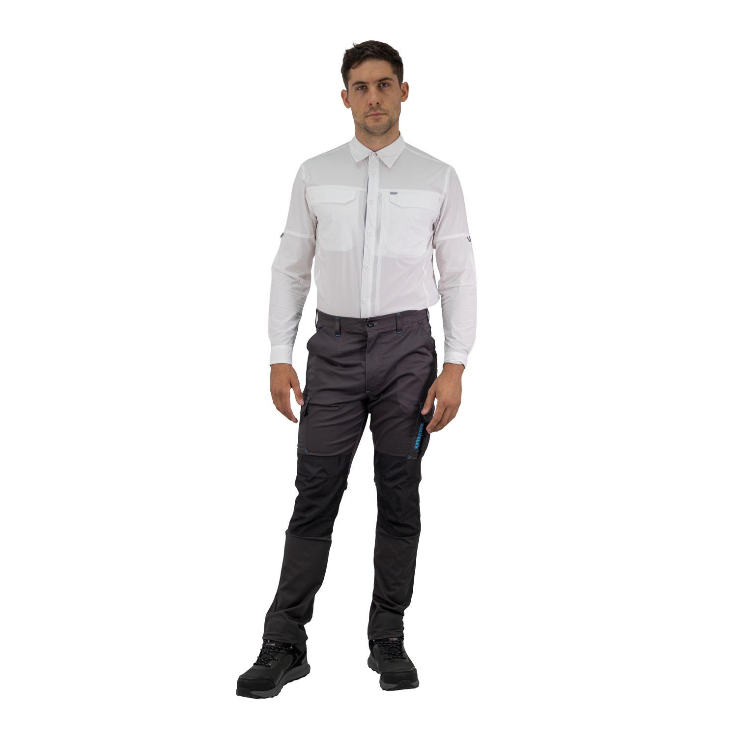 Pantalón Cargo HW Dakota Spandex Carbon Grey-4