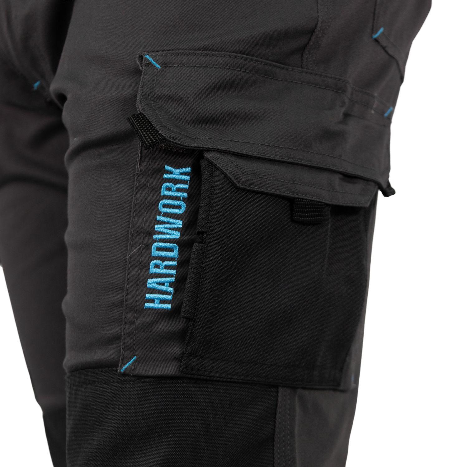 Pantalón Cargo HW Dakota Spandex Carbon Grey-7