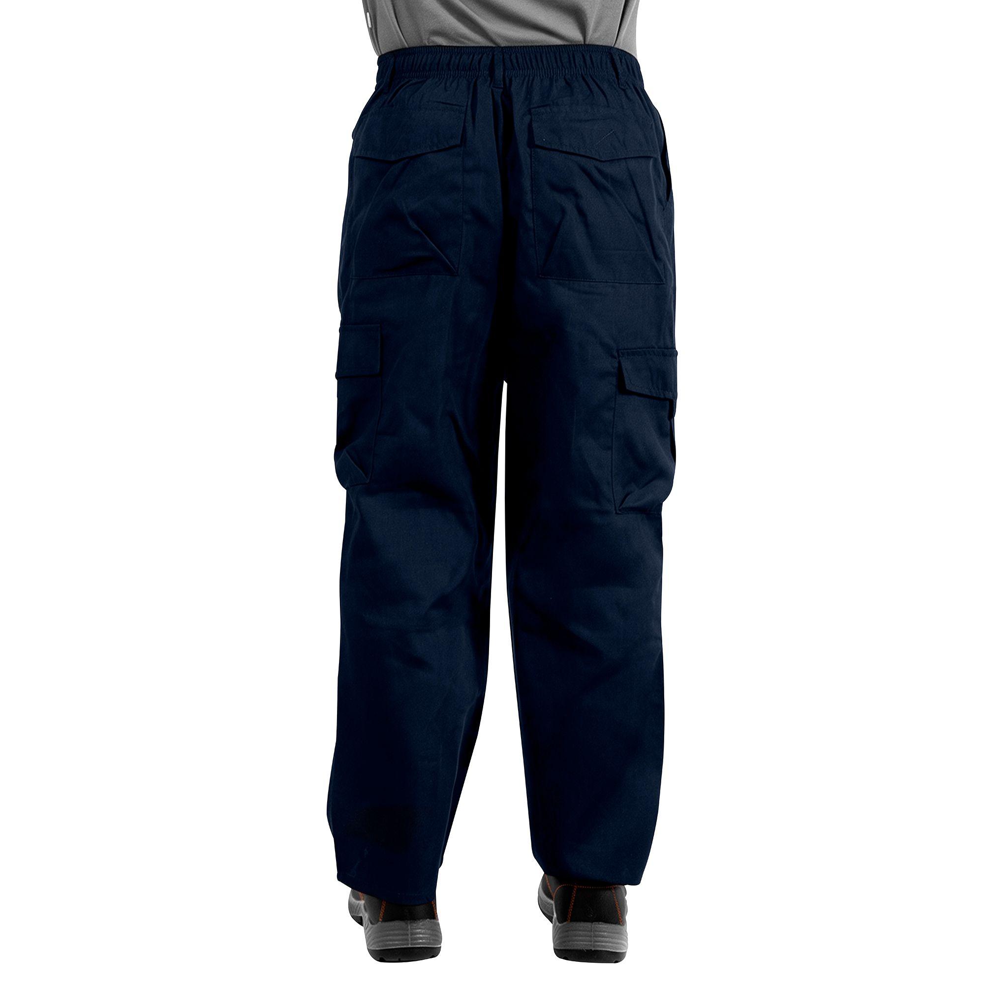 Pantalón Poplin Azul-1