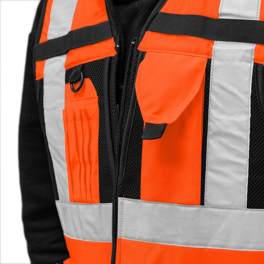 Chaleco Geologo Alaska Xpert Hombre Naranjo-4