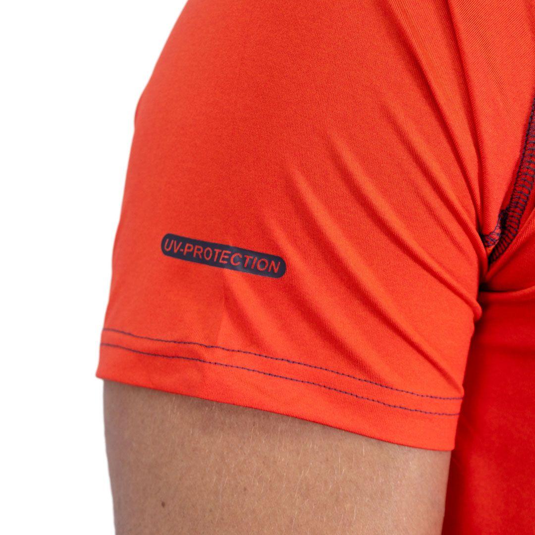 Polera Dry Fit Hw Spx Manga Corta Hombre Orange-1