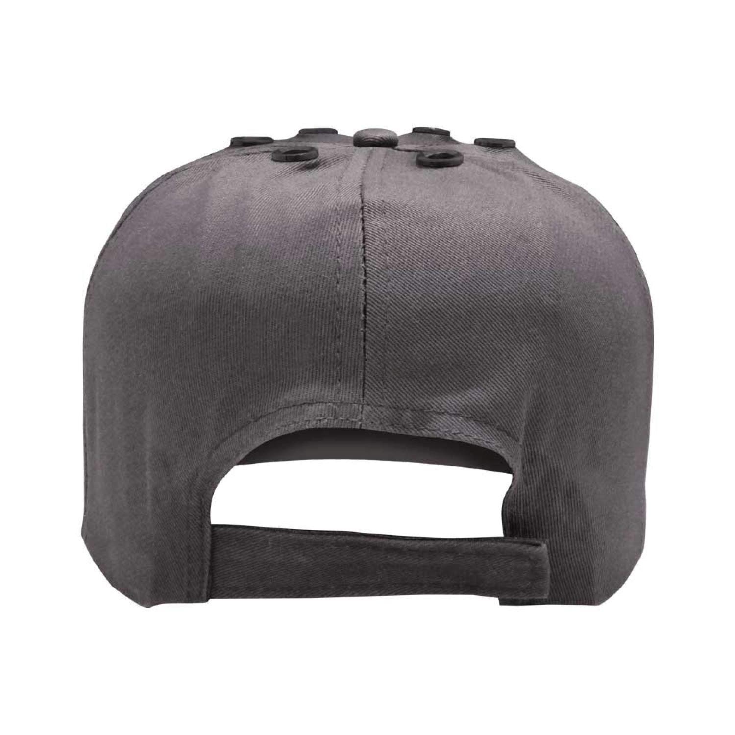 Jockey De Seguridad Isp Bump Cap Cool Gris Vicera Larga-2