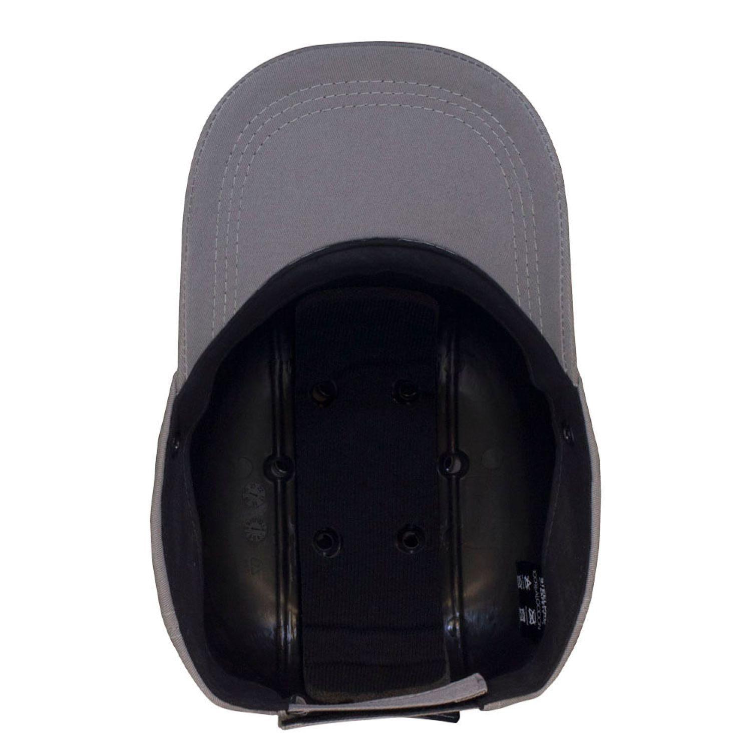 Jockey De Seguridad Isp Bump Cap Cool Gris Vicera Larga-3