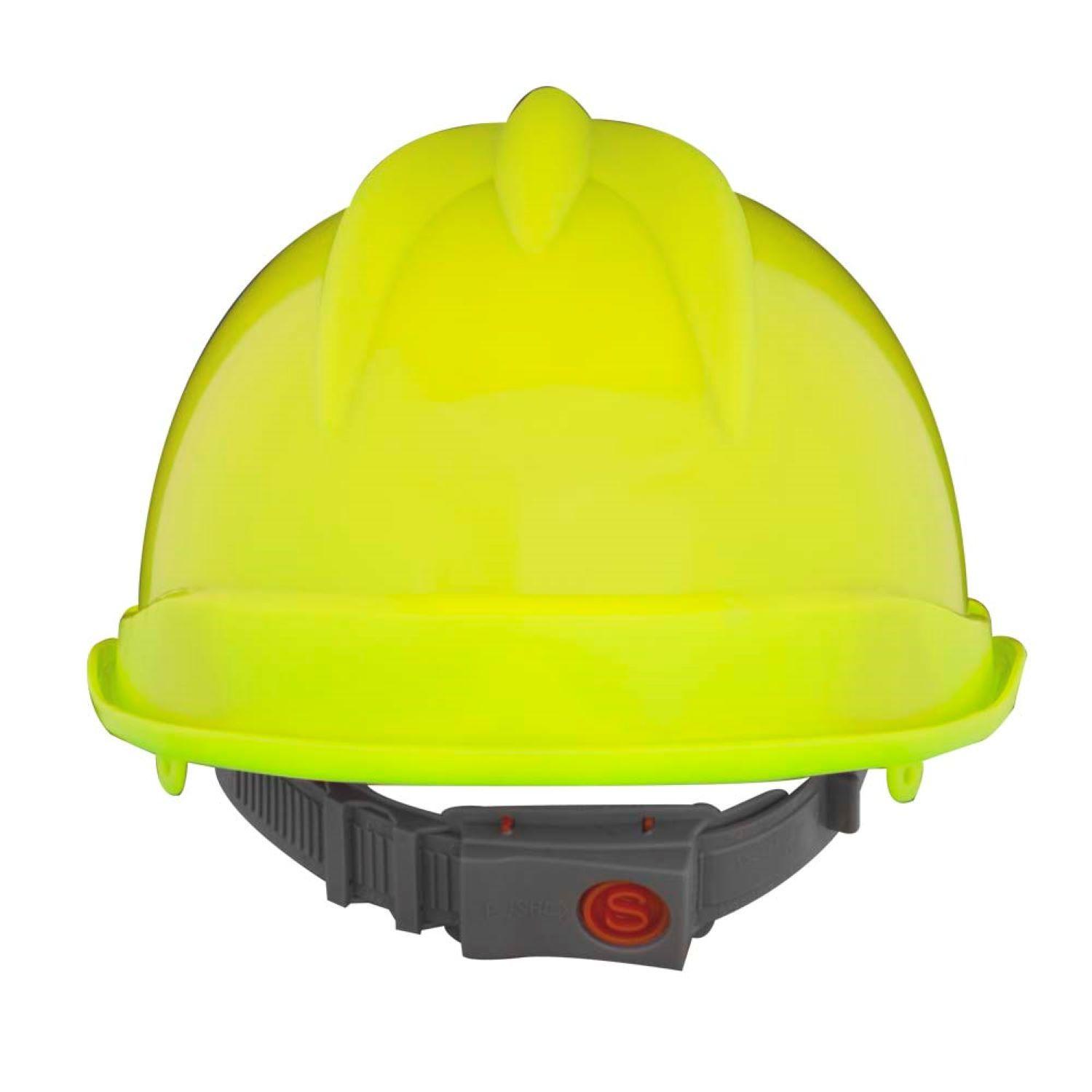 Casco Evo con Top 33 Fluor Verde-4