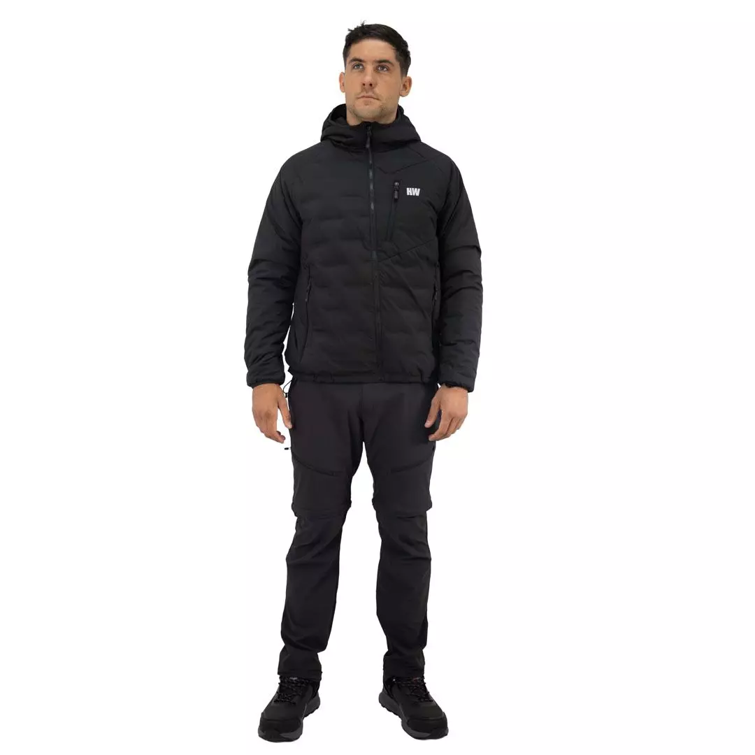 Parka HW Explorer Hombre Negra-0