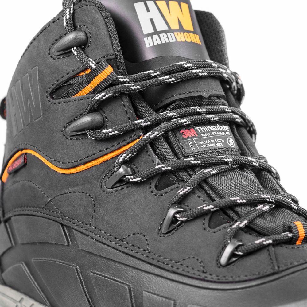 Bota Técnica HW Bering Hiker C/Thinsulate Negra-5