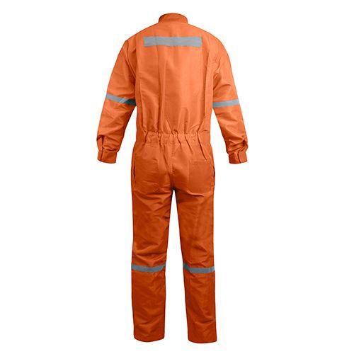 Overol Poplin C/Cinta Naranjo-3