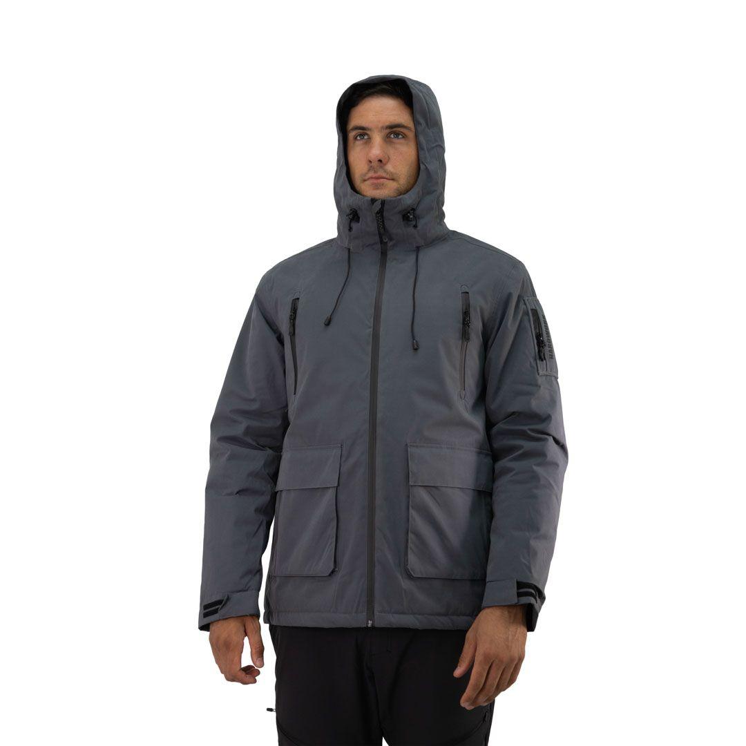 Parka Impermeable HW Vail Gris-4