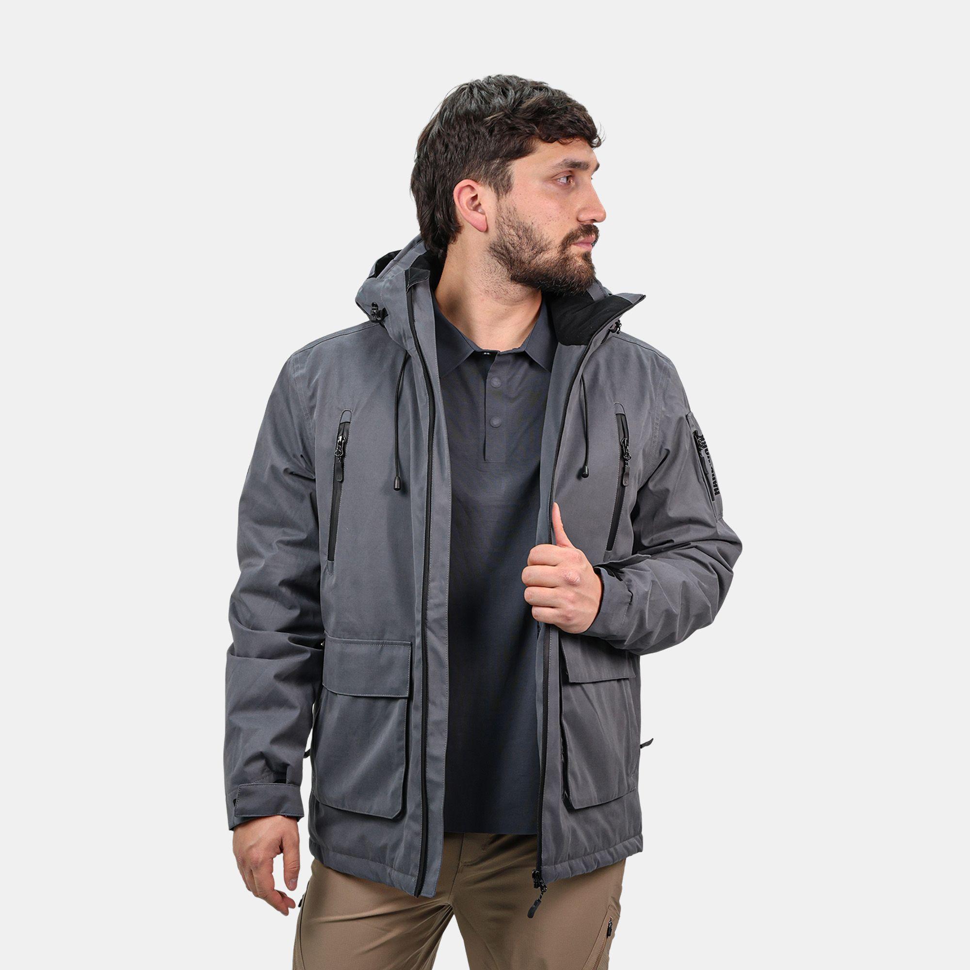 Parka Impermeable HW Vail Gris-3