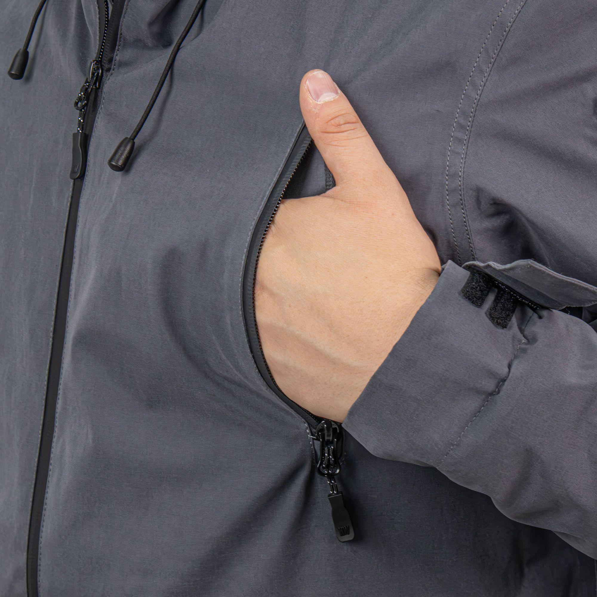 Parka Impermeable HW Vail Gris-6