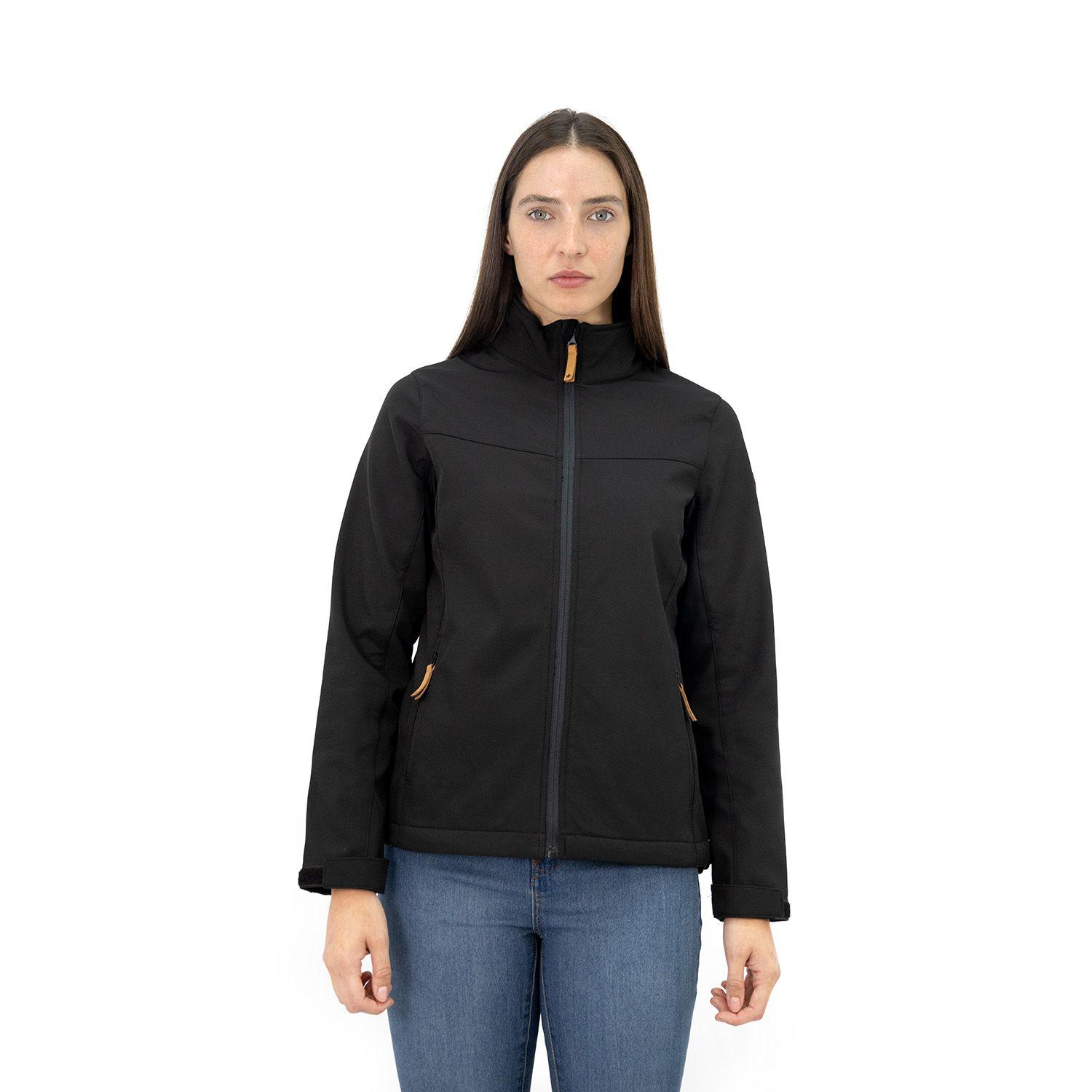 Softshell Quebec Loba Negro-0
