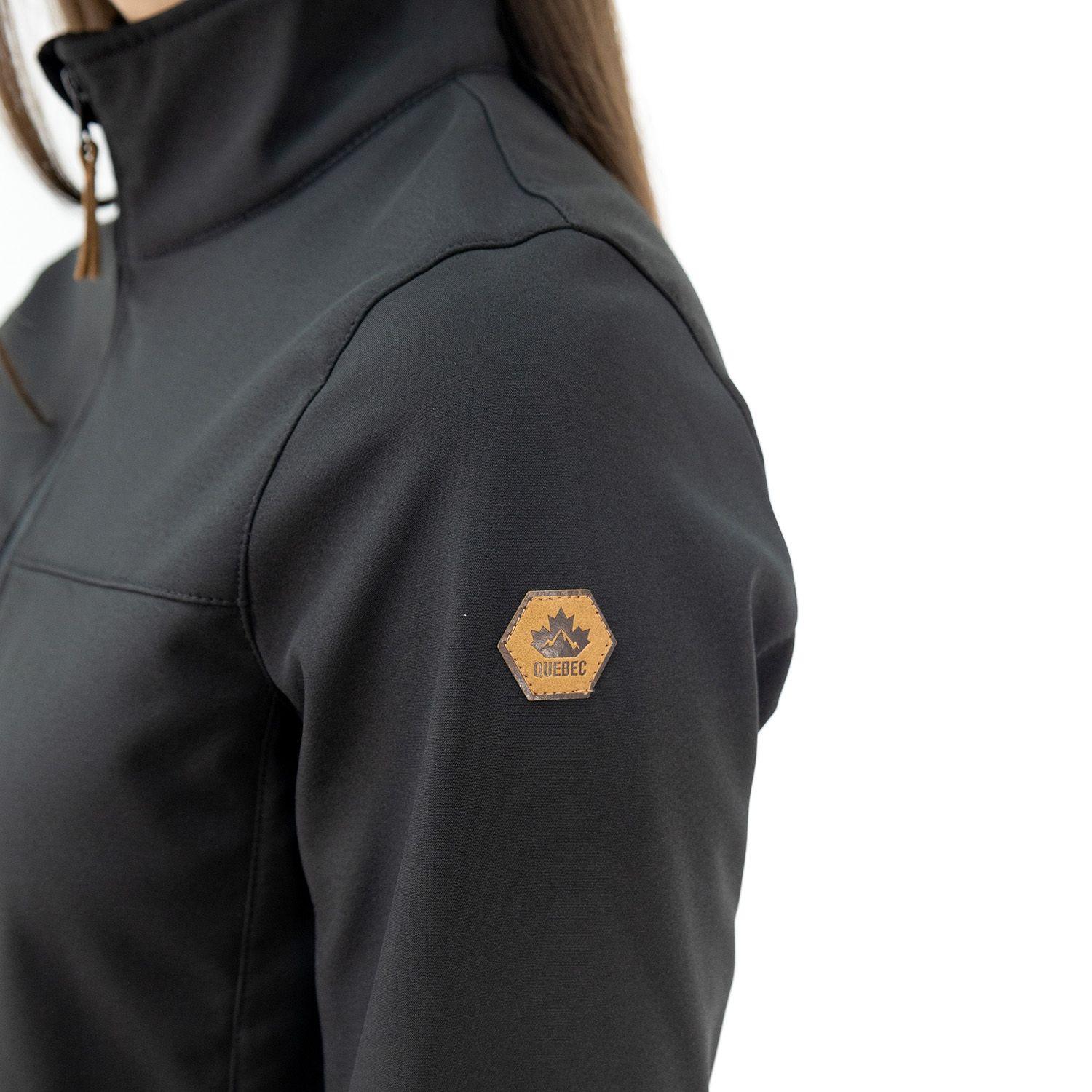 Softshell Quebec Loba Negro-5
