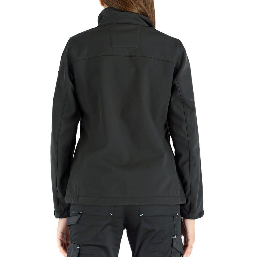 Softshell Quebec Loba Negro-7
