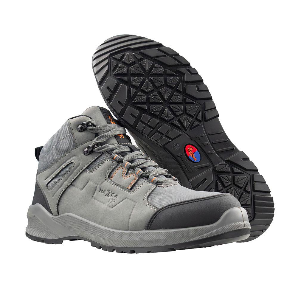 Zapato de Seguridad Nazca Botin XR41 Gris-1