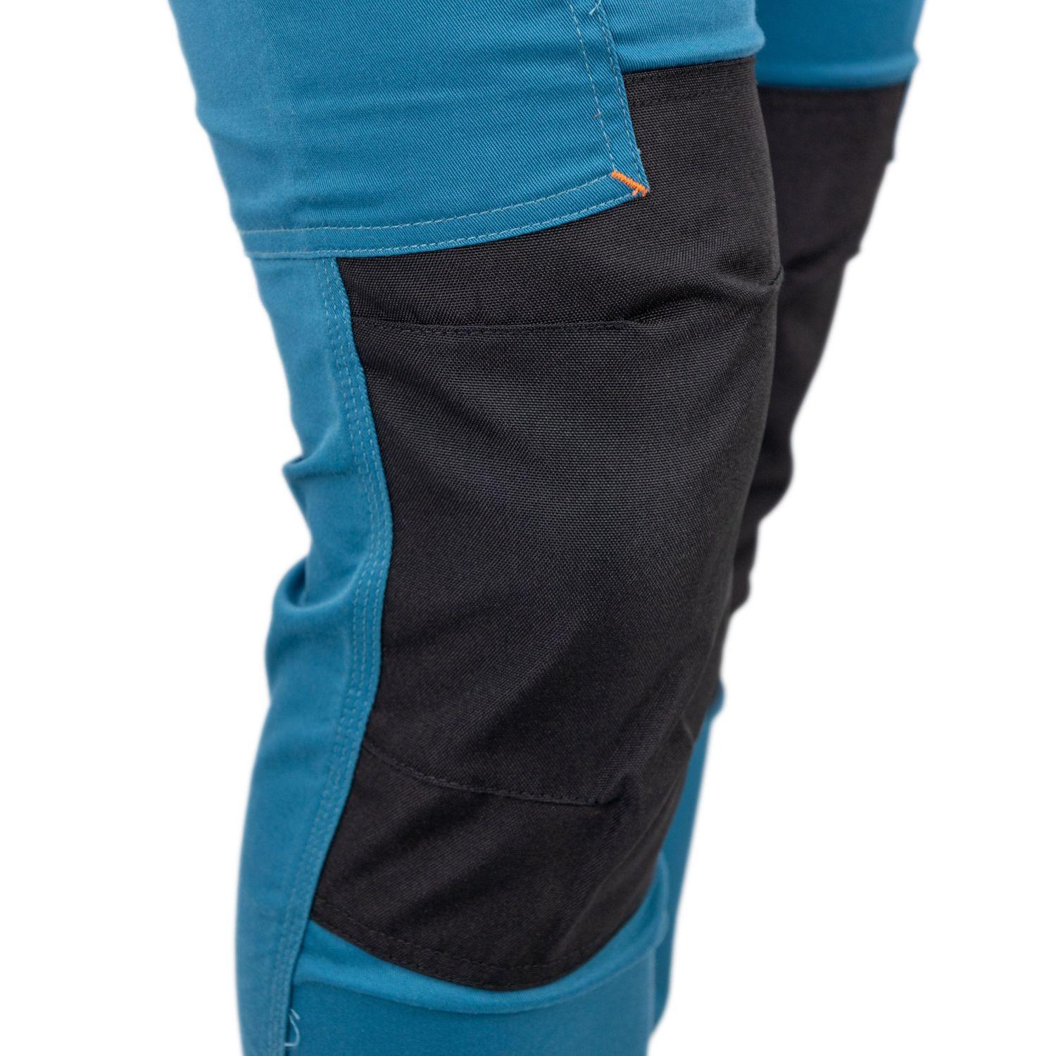 Pantalón Cargo HW Dakota Spandex Petroleo-6