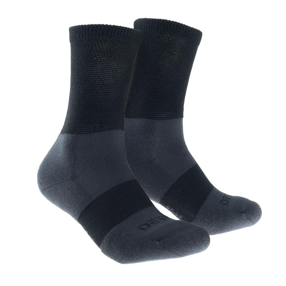 Calcetin Terapeutico Diabetico Black Hombre - Ankle-0