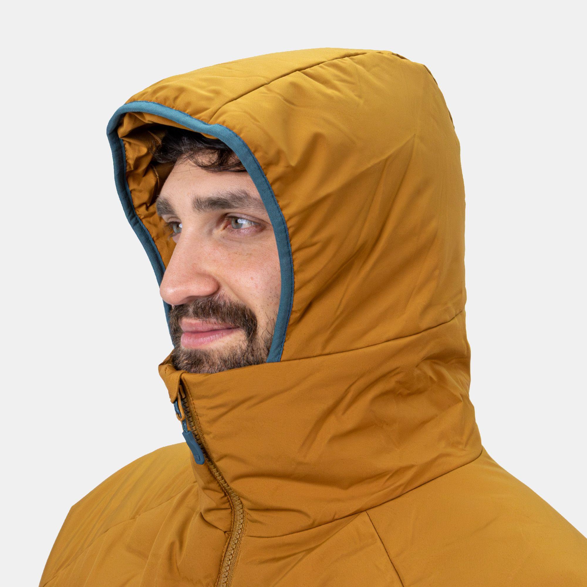 Parka Insulada HW Explorer Hombre Mostaza-5