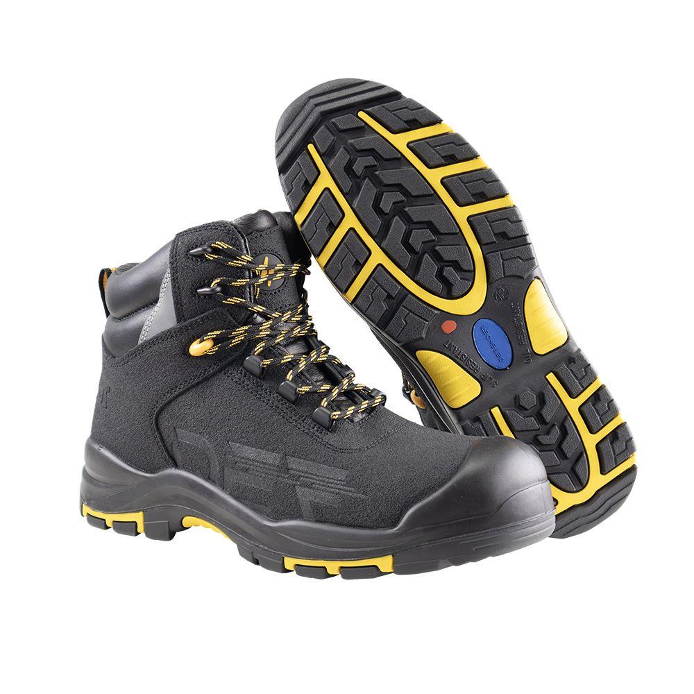 Zapato Seguridad Defender Botin New Montego Antiacido DEF909-6