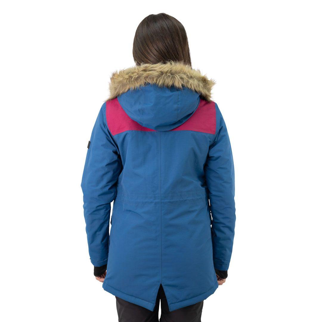 Parka Impermeable Hw Kodiak Mujer Azul-2