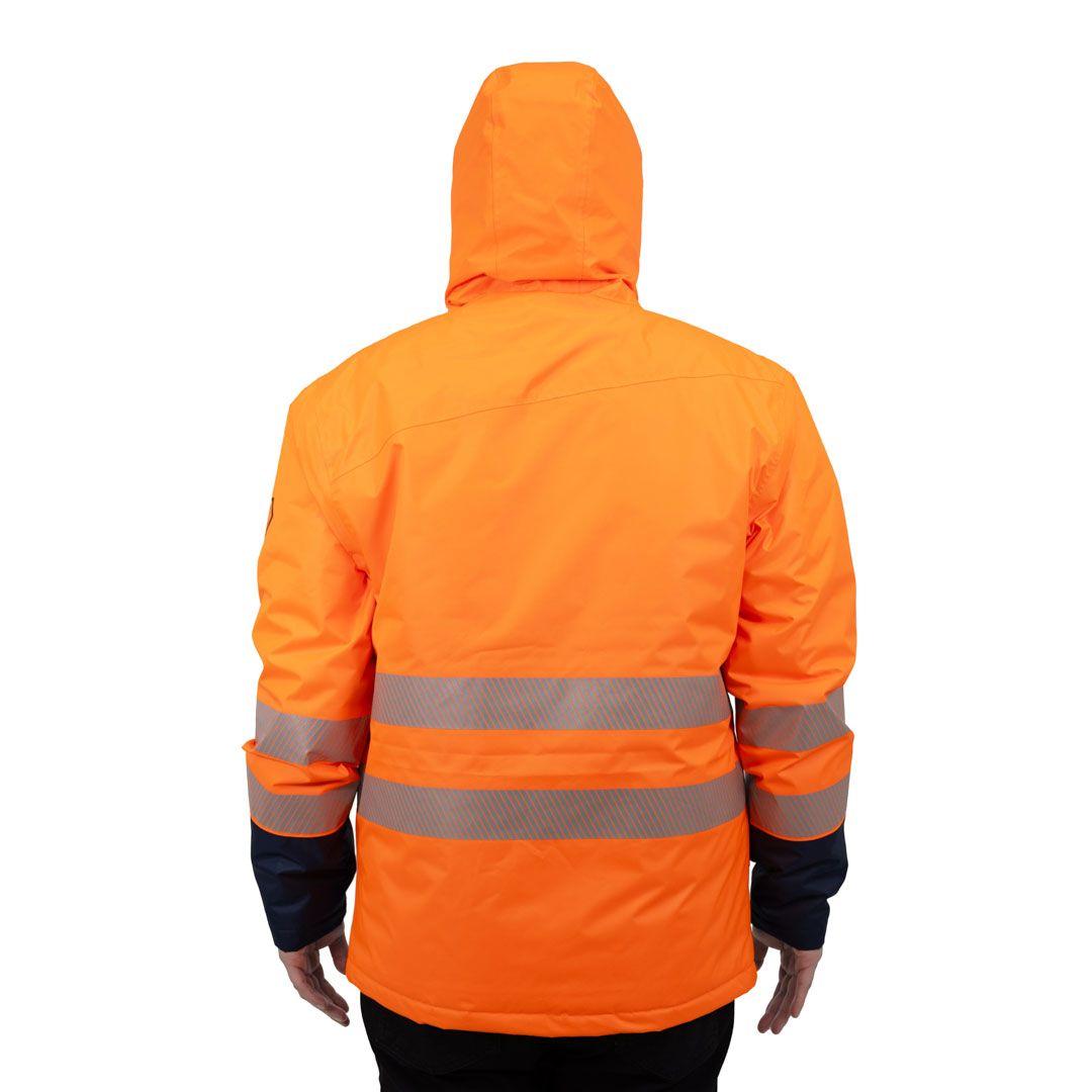 Parka HW Artica Naranjo Fluor-3