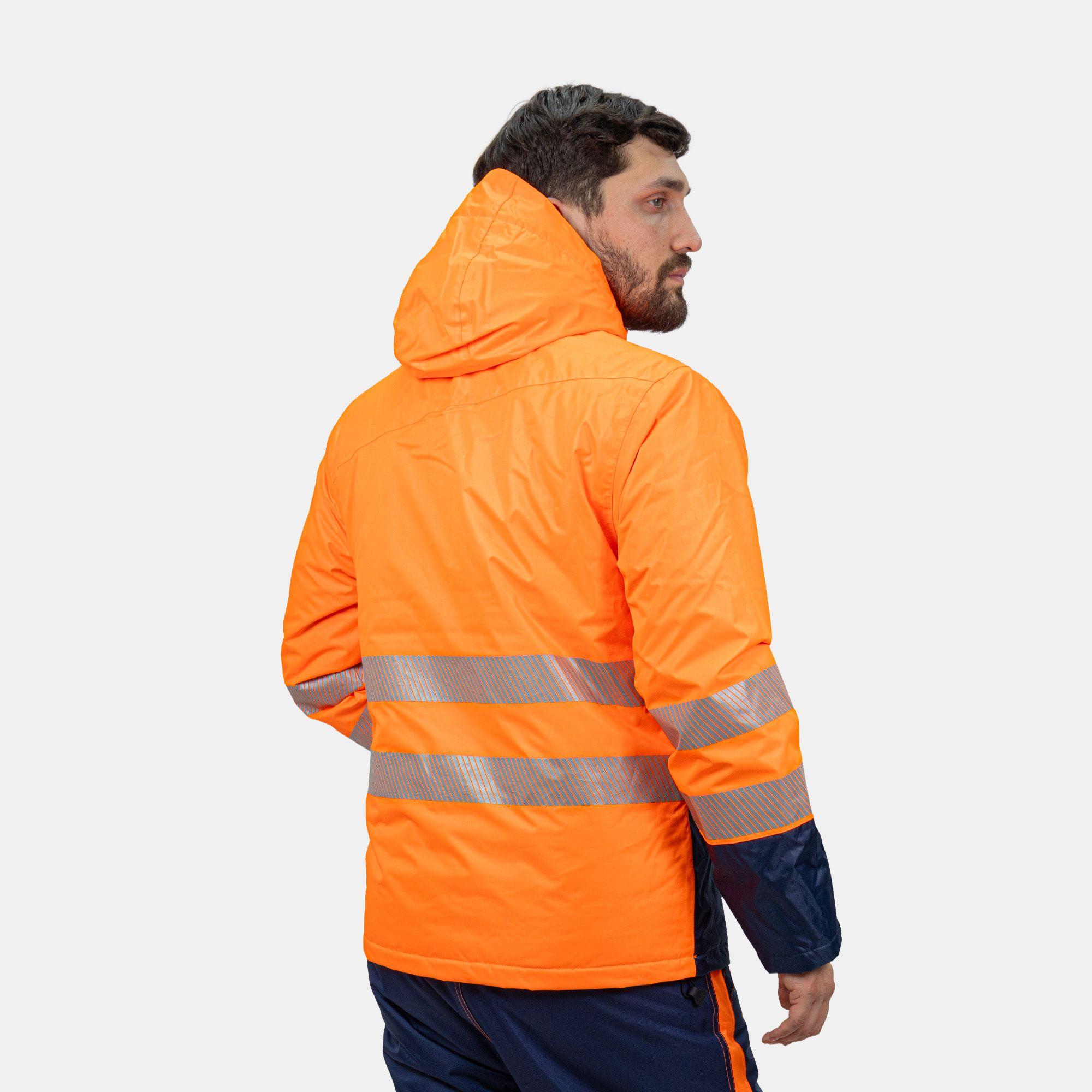 Parka HW Artica Naranjo Fluor-2