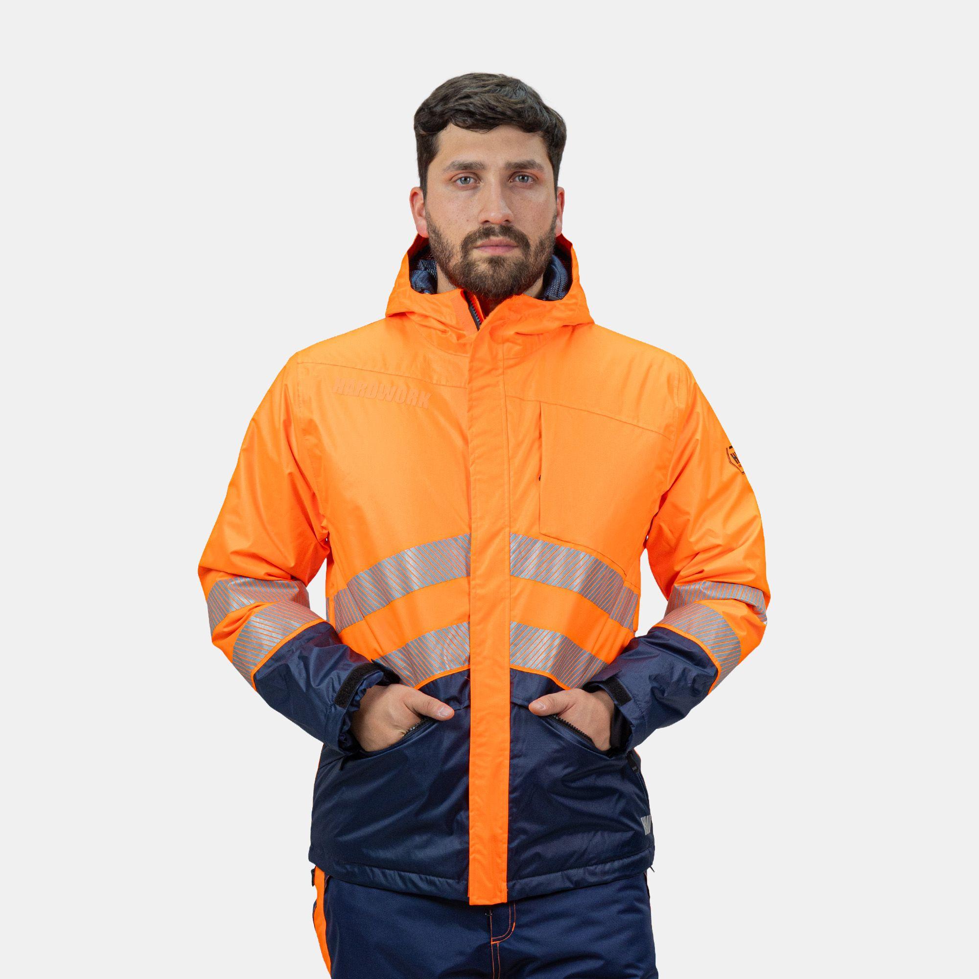 Parka HW Artica Naranjo Fluor-3