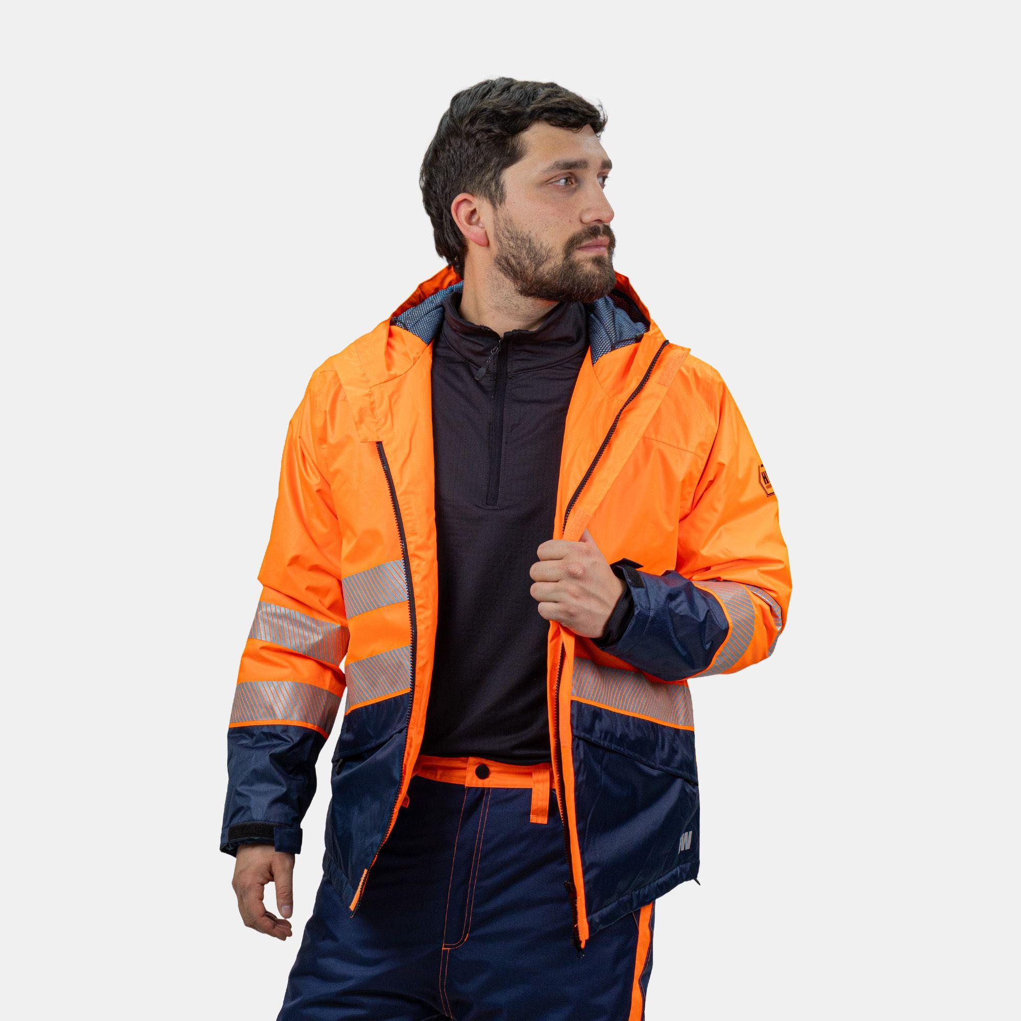 Parka HW Artica Naranjo Fluor-4