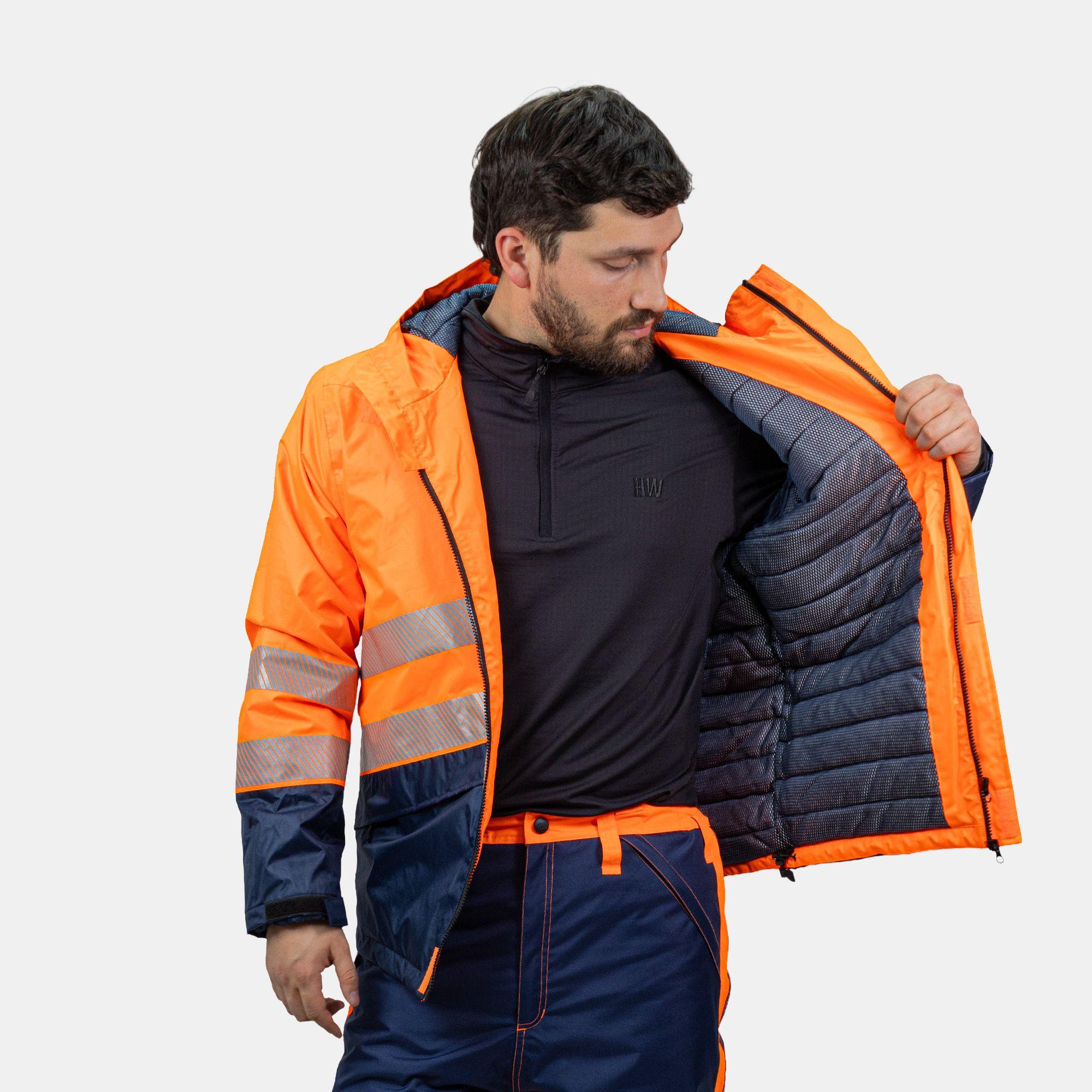 Parka HW Artica Naranjo Fluor-5