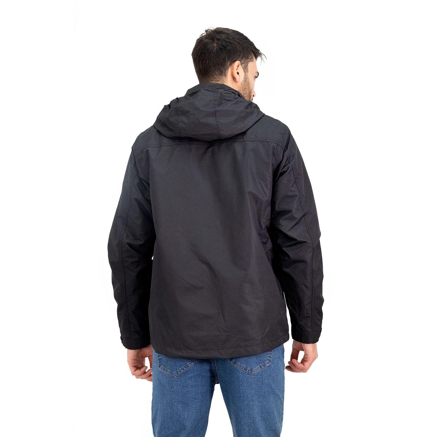 Parka Quebec 3 En 1 Ottawa Negro Hombre-2