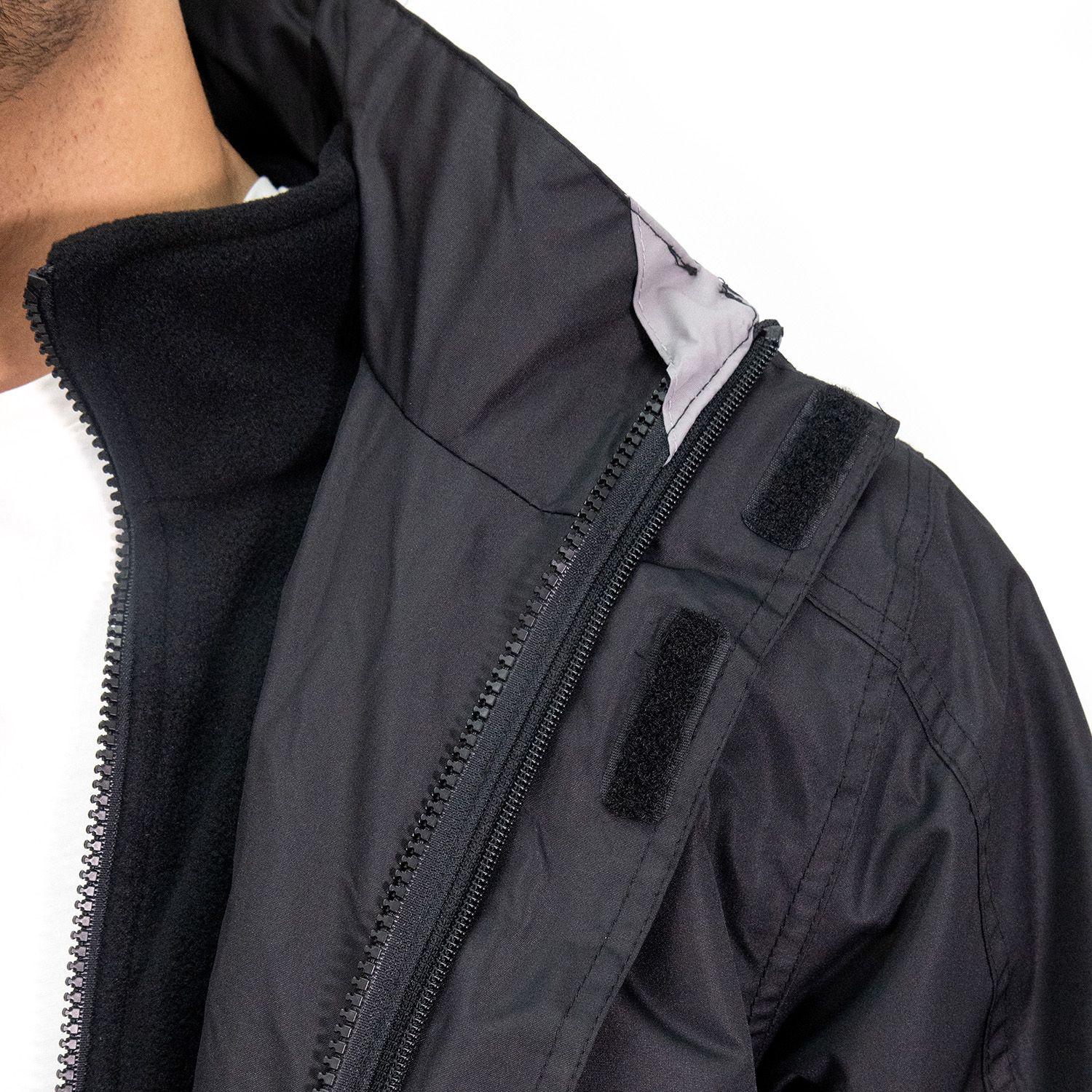 Parka Quebec 3 En 1 Ottawa Negro Hombre-4