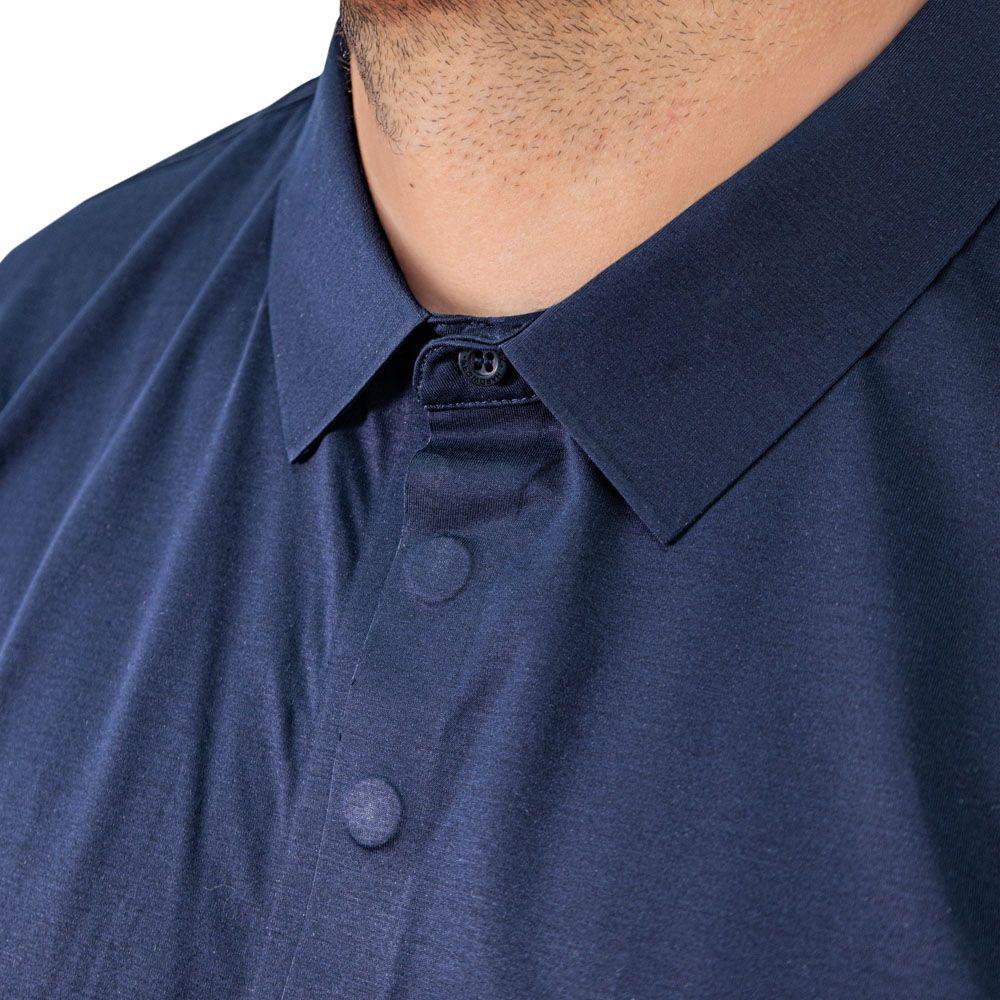 Polera HW Windsor Manga Corta Azul-3