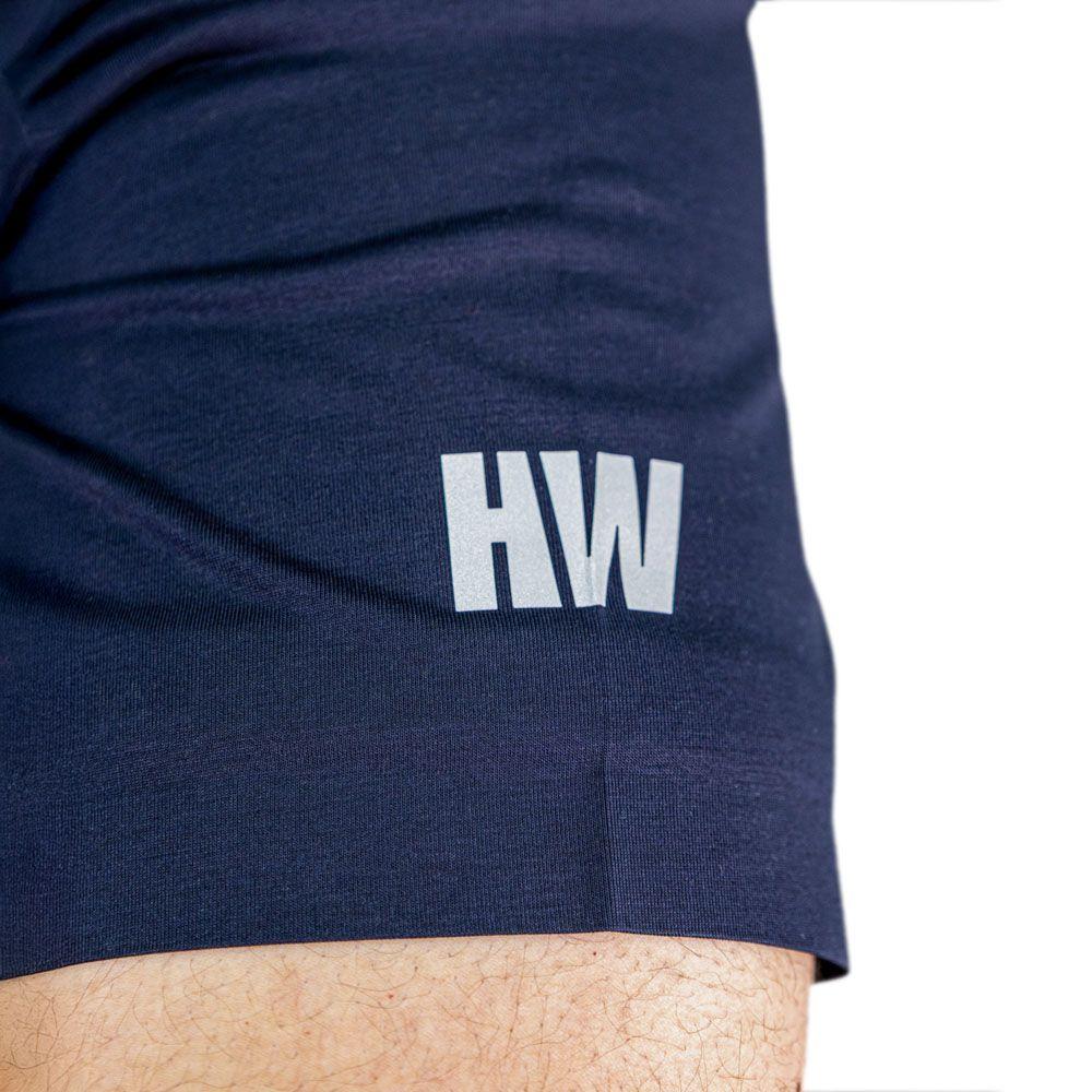Polera HW Windsor Manga Corta Azul-4