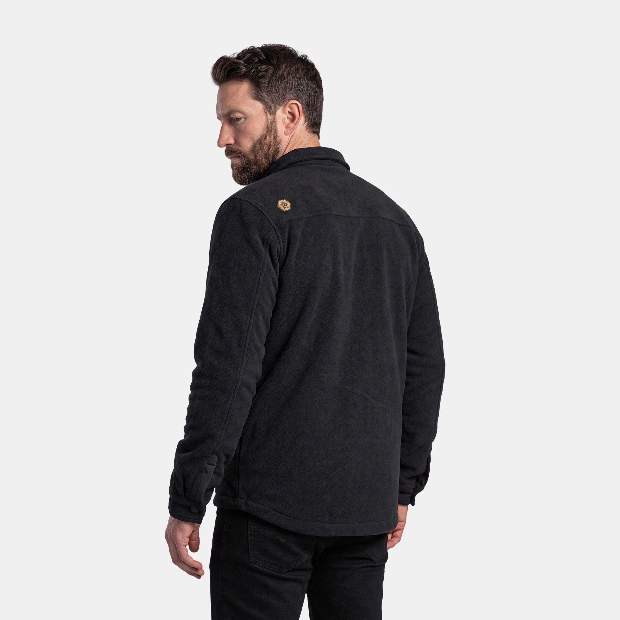 CHAQUETA POLAR QUEBEC GRIZZLY NEGRO-2