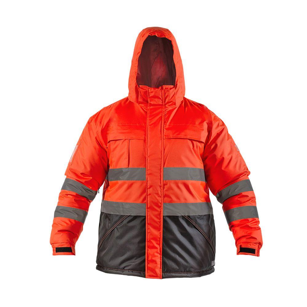 Parka Reflectiva HW Siberia Rojo Fluor-0