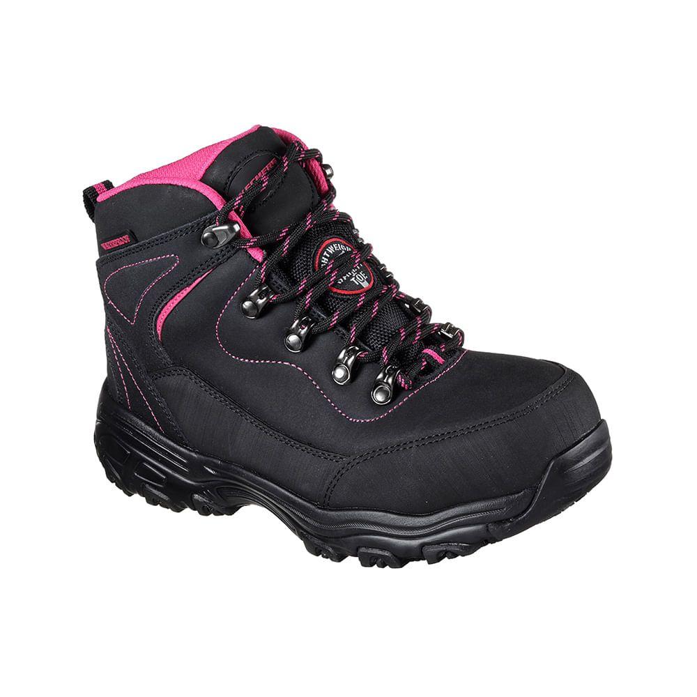 Calzado De Seguridad Skechers D´Lite Sr-Amasa Black-0