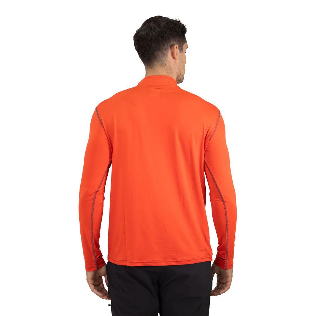 Polera Dry Fit HW SPX Manga Larga Hombre Orange-5