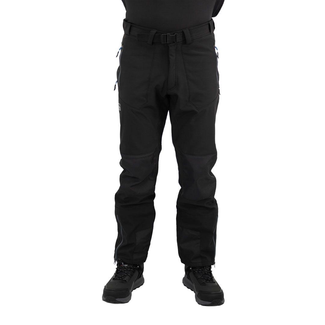 Pantalón HW Softshell Wolverine Antiácido Negro/Azul-0