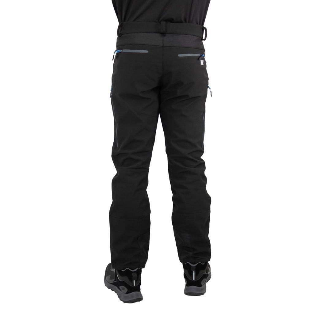 Pantalón HW Softshell Wolverine Antiácido Negro/Azul-3