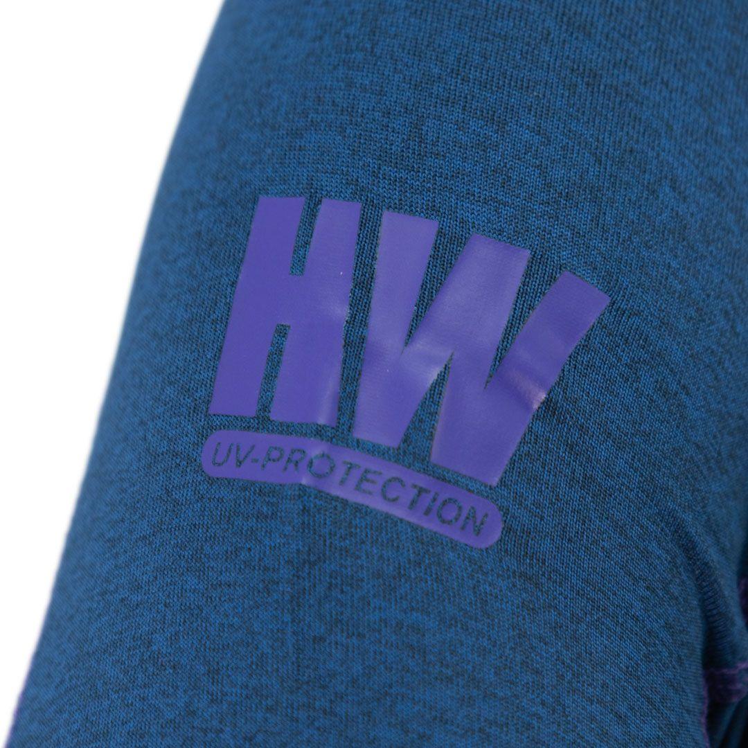 Polera Dry Fit HW SPX Manga Larga Mujer Deep Blue-6