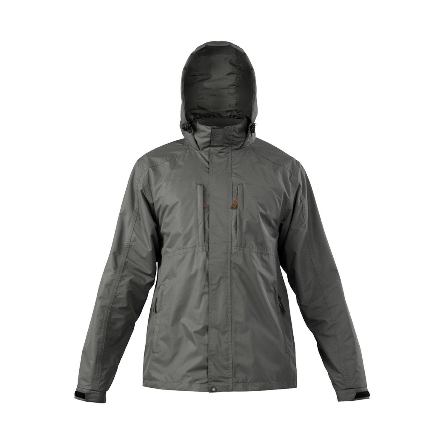 Parka Desmontable Quebec Ottawa 3 en 1 Gris Mujer-0