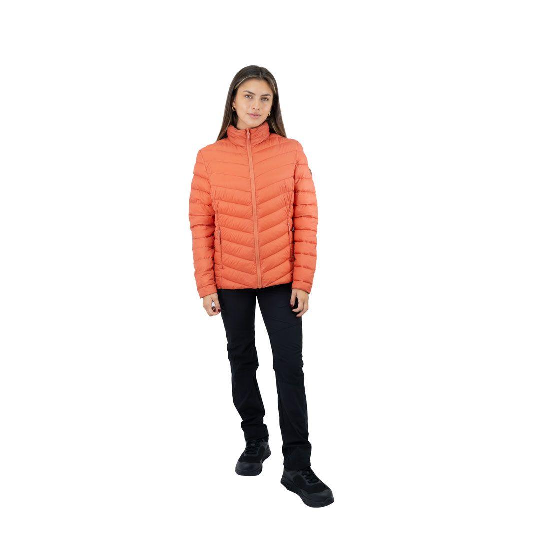 Parka HW Pillow Traveler Mujer Ladrillo-6