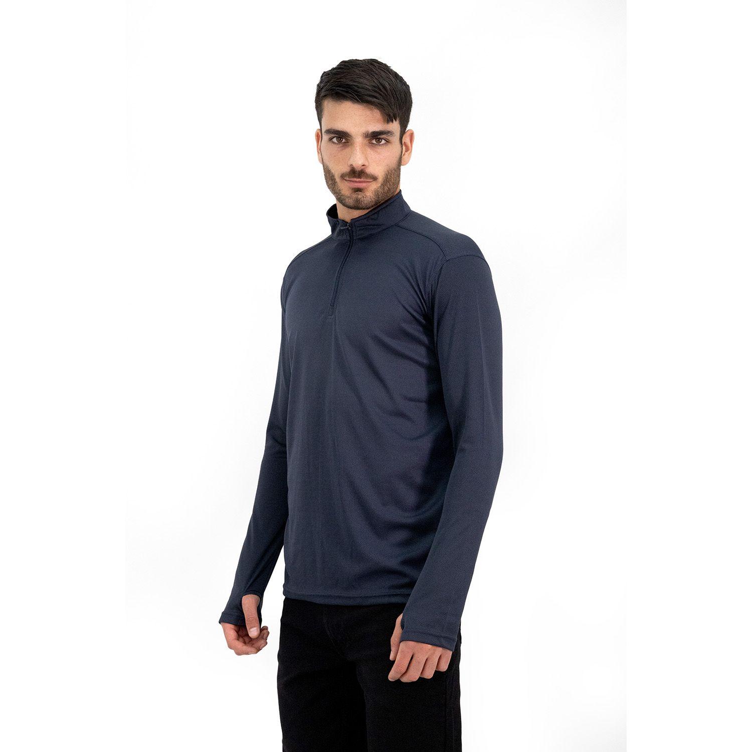 Polera Quebec Half-Zip Iron Hombre-1